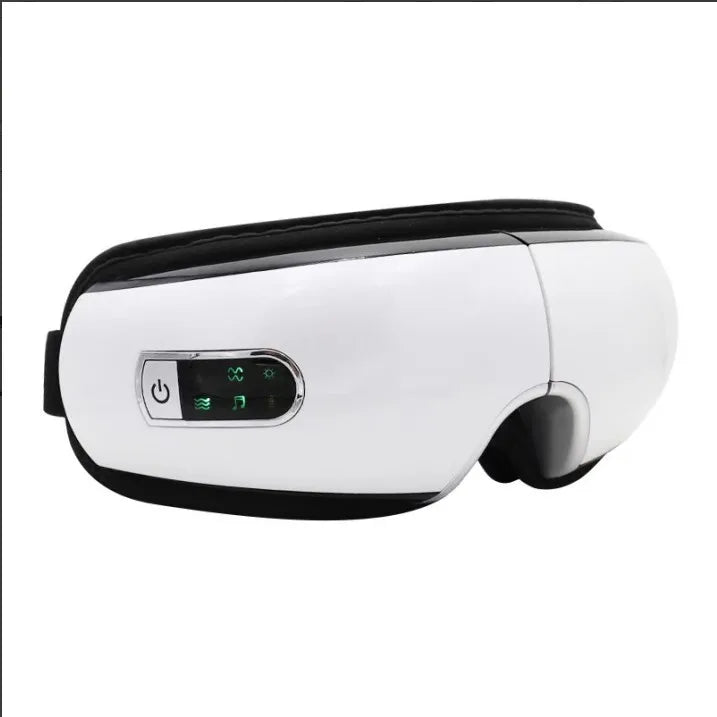 Smart Electric Eye Massager – Heat, Air Pressure & Remote Control for Eye Relief