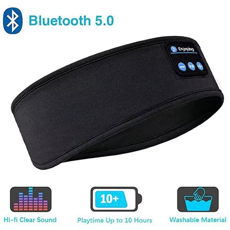 HOMEFISH Bluetooth Sleeping Headband – Wireless Earphones & Eye Mask for Better Sleep