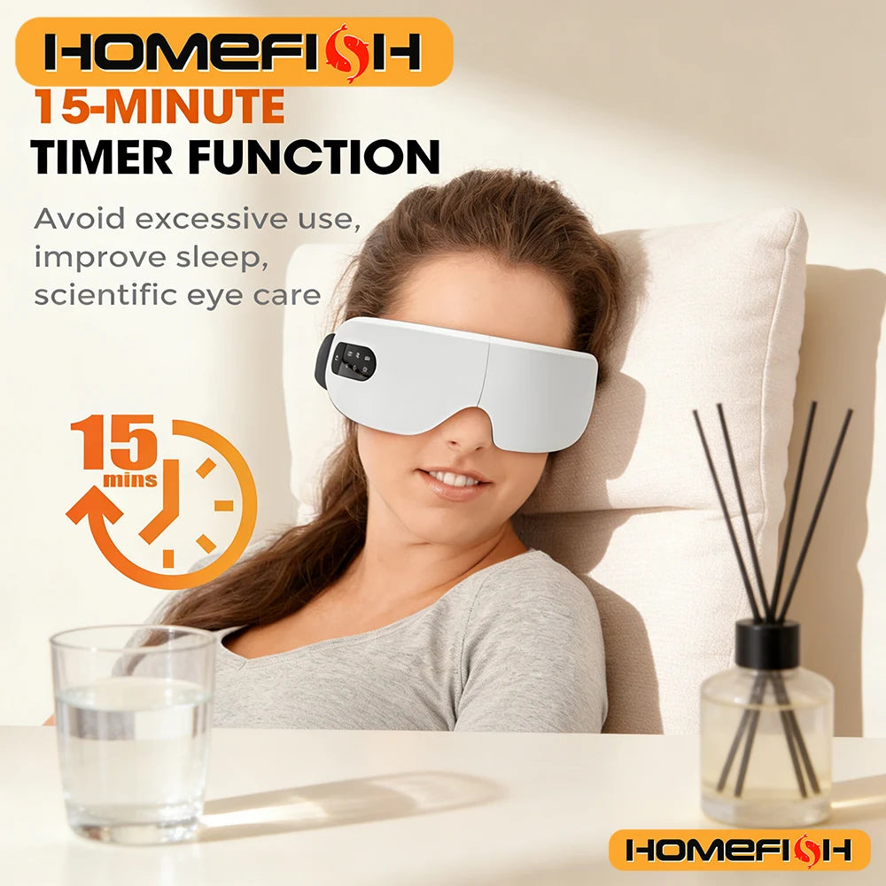 Intelligent Eye Care Device – Eye Massager & Sleep Mask for Eye Comfort & Better Rest