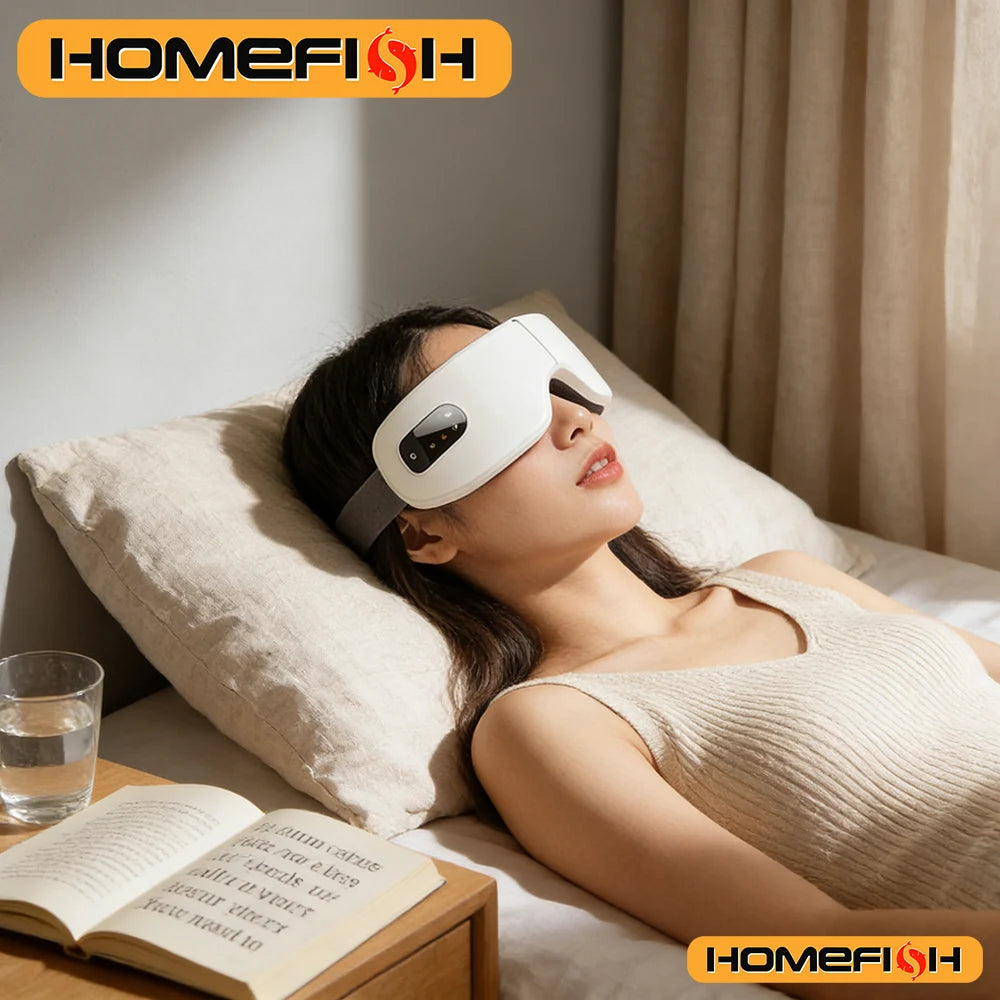 Intelligent Eye Care Device – Eye Massager & Sleep Mask for Eye Comfort & Better Rest