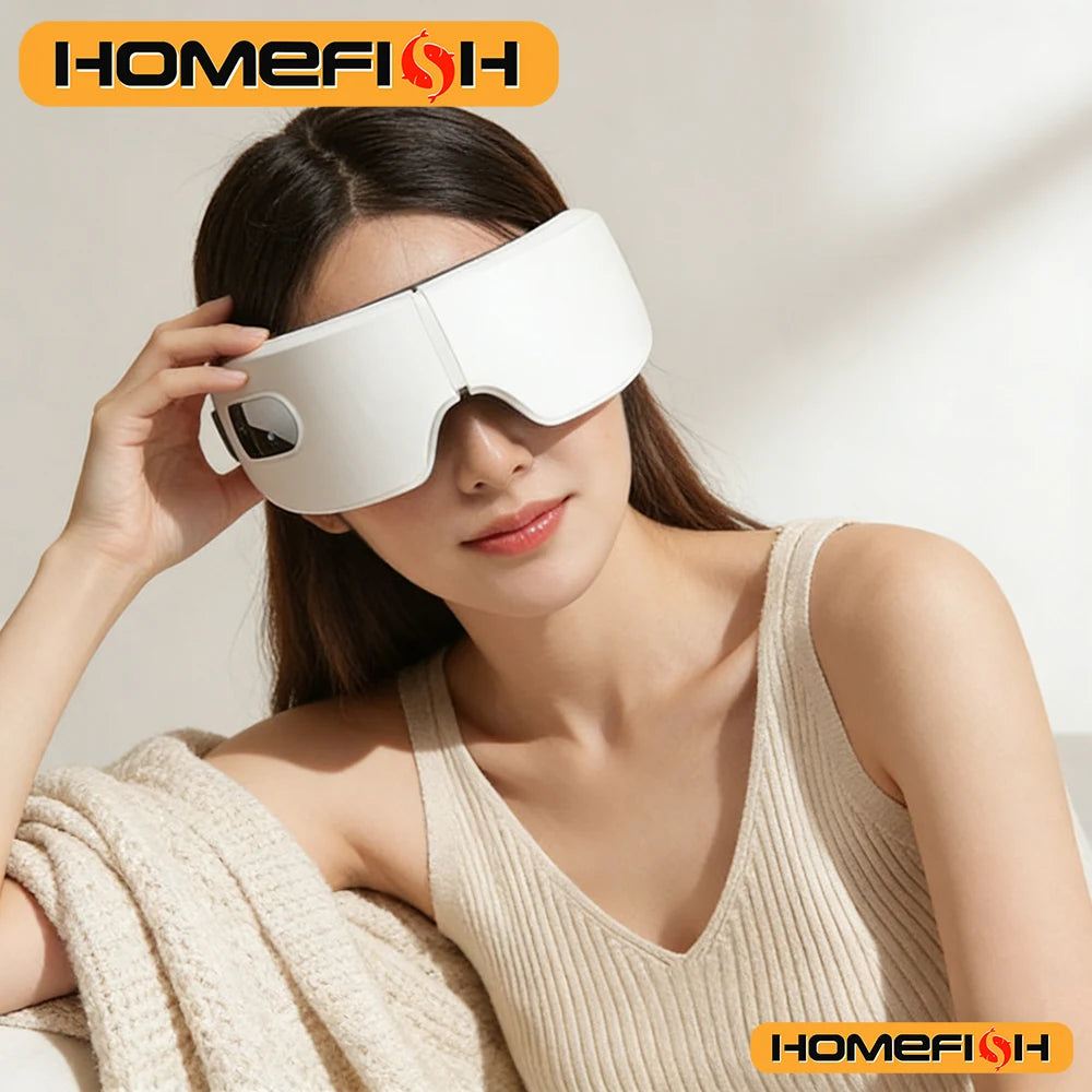 Intelligent Eye Care Device – Eye Massager & Sleep Mask for Eye Comfort & Better Rest