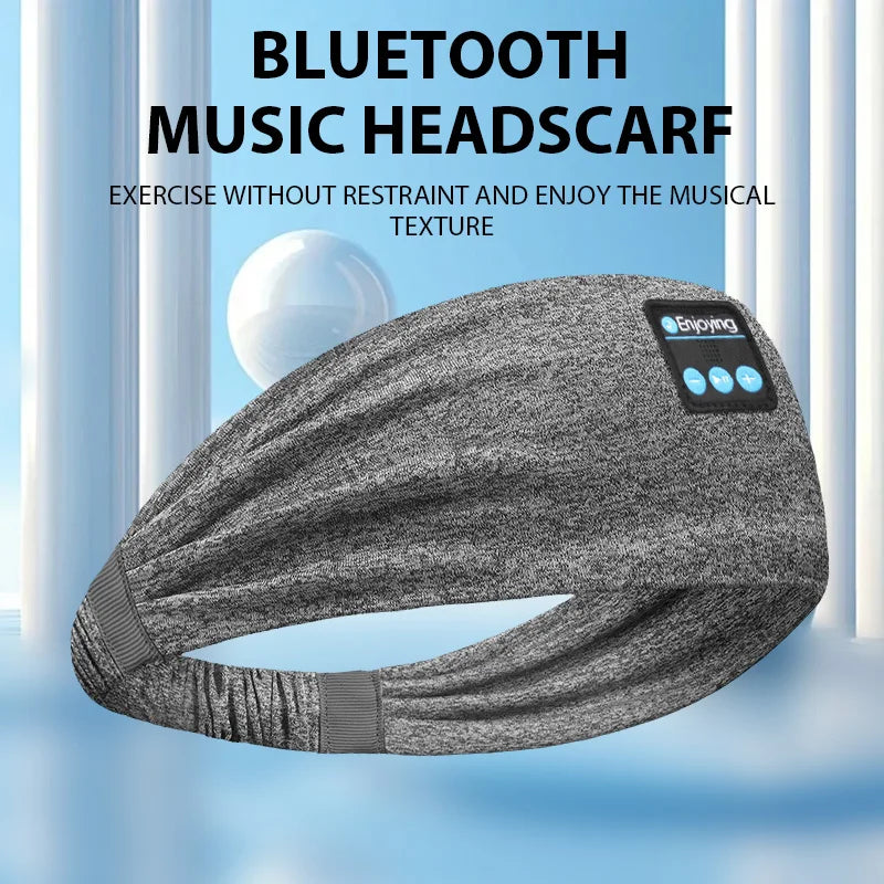 Wireless Bluetooth Sleeping Headband – HD Stereo Speakers & Eye Mask for Side Sleepers