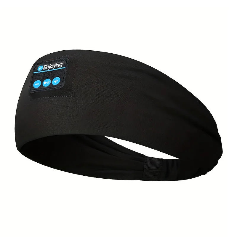 Wireless Bluetooth Sleeping Headband – HD Stereo Speakers & Eye Mask for Side Sleepers