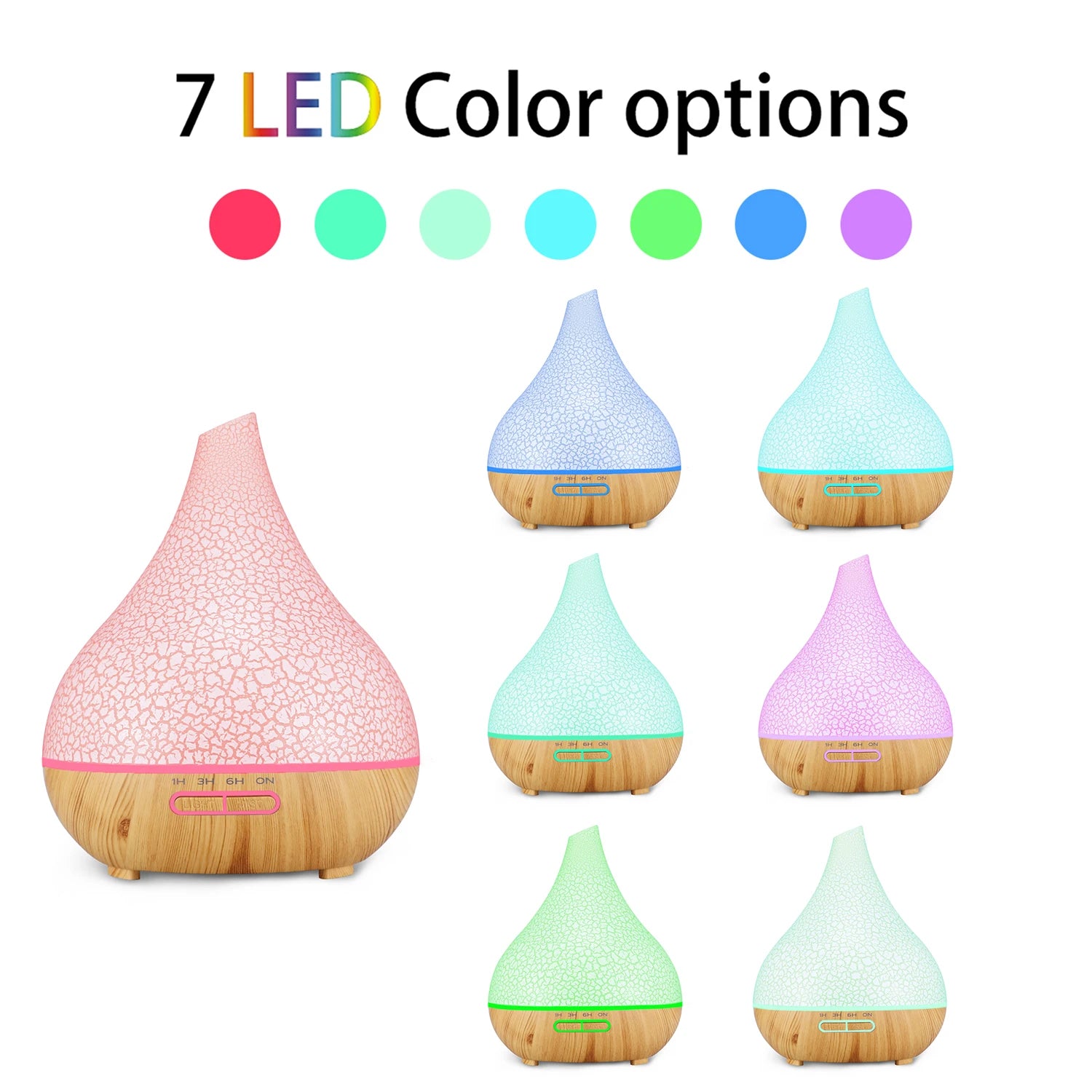 Tuya WiFi Smart Humidifier & Aroma Diffuser – Works with Google Home & Alexa