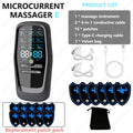 TENS EMS Physiotherapy Muscle Stimulator – 6 Modes, 19 Levels, USB Rechargeable