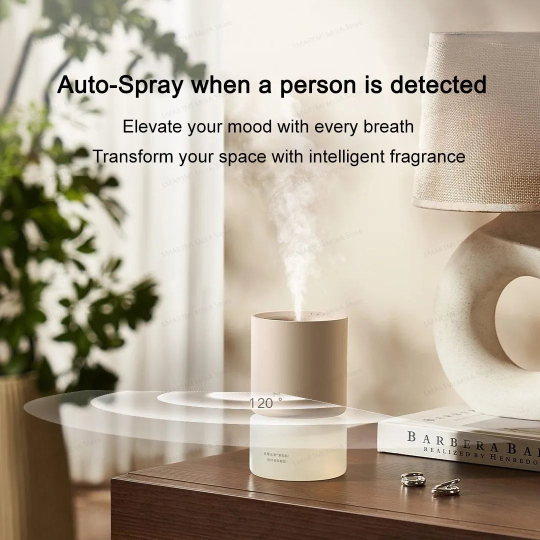 MIJIA Smart Scent Diffuser Set – Motion-Activated, 3 Concentration Levels & 16 Million Colours