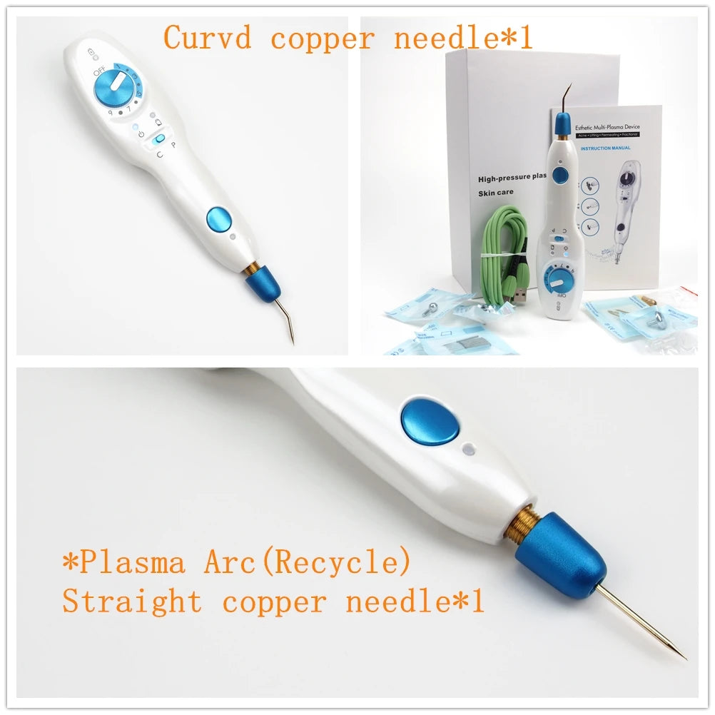 Plamax Cold Plasma Pen – Skin Tag, Wart & Dark Spot Remover with Fibroblast Eyelid Lift