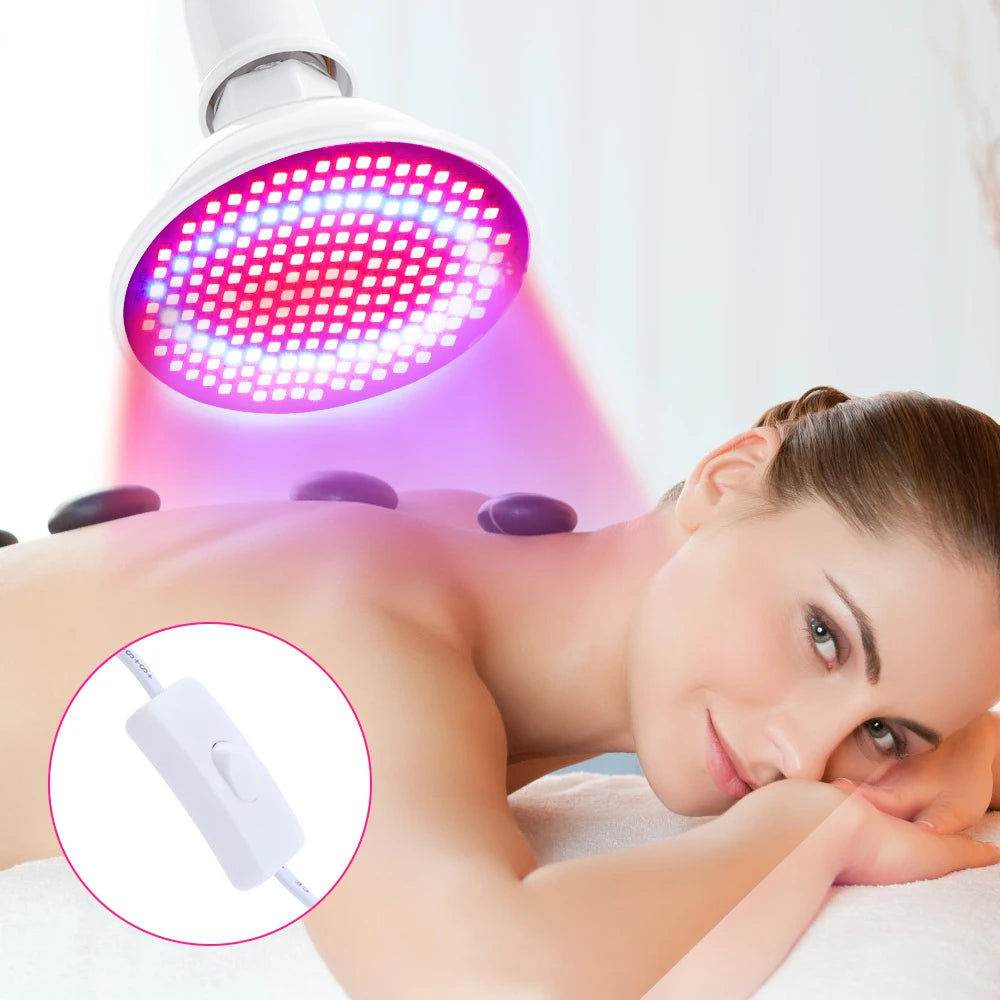 LED Red Light Photon Therapy Face Mask – Acne Treatment, Wrinkle Removal & Skin Rejuvenation