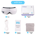 6D Smart Vibration Eye Massager – Airbag Compression, Bluetooth Music & Sleep Mask