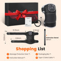USB 3-in-1 Red Light Therapy Brace – 660nm & 850nm Infrared Heat + Vibration for Knee, Shoulder & Elbow