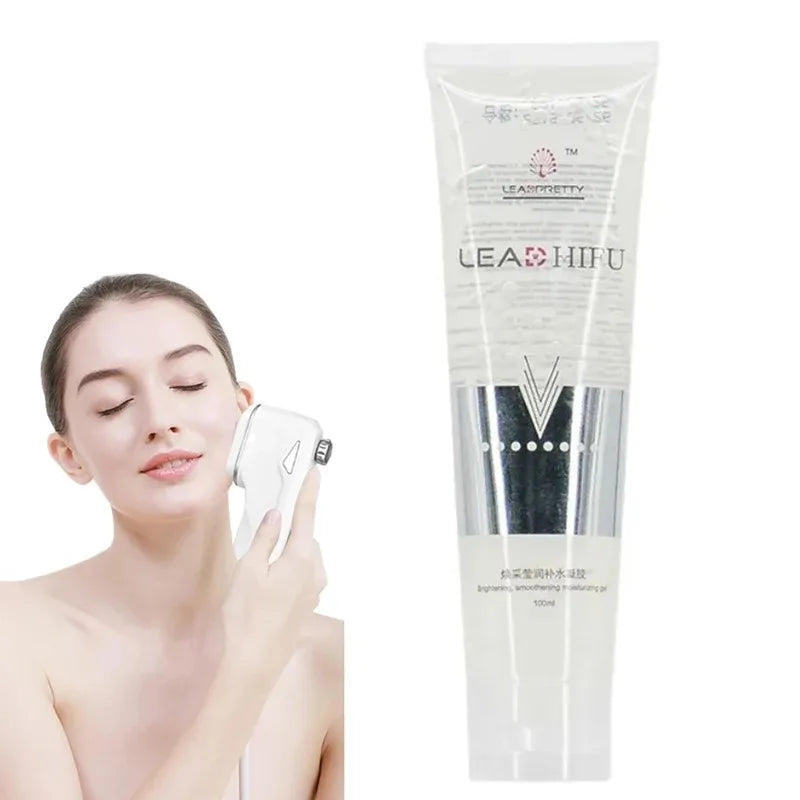 Newest 100ML Ultrasonic HIFU Gel Skin Firming Tighten Anti Wrinkles Gel High Intensity Focused Ultrasound Massager Gel 1PCS