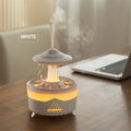 UFO Raindrop Aroma Diffuser – Remote Control, 7 Colour Lights & Essential Oil Humidifier