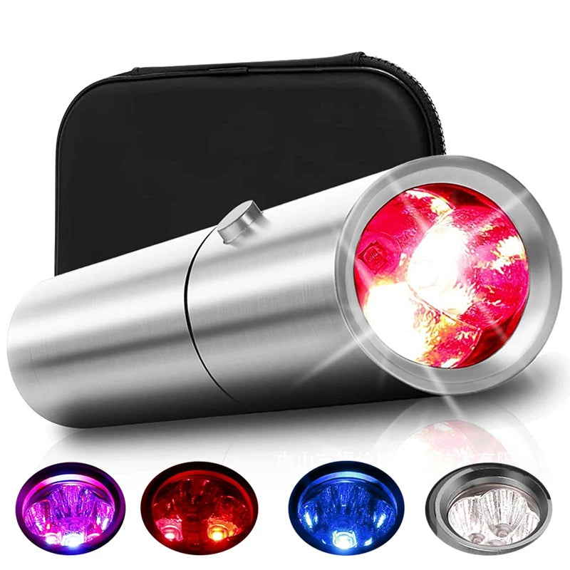 5-Wavelength Blue & Red Light Therapy Device – Acne, Skin Health & Body Relief