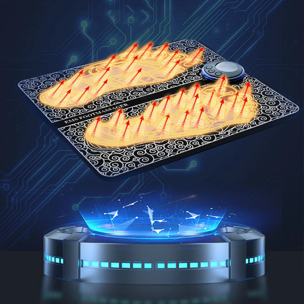 EMS Electric Foot Massager Pad – Relieve Fatigue & Improve Circulation