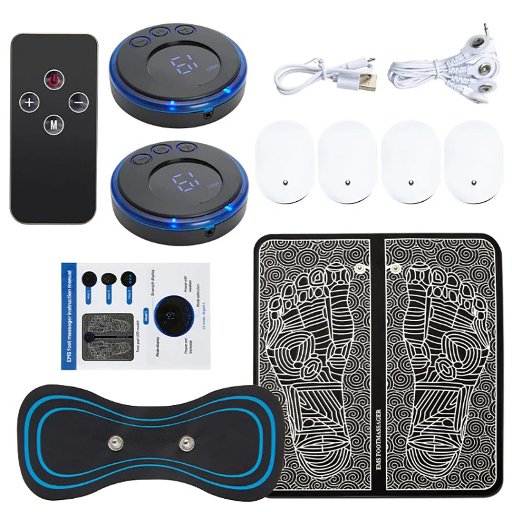 EMS Electric Foot Massager Pad – Relieve Fatigue & Improve Circulation