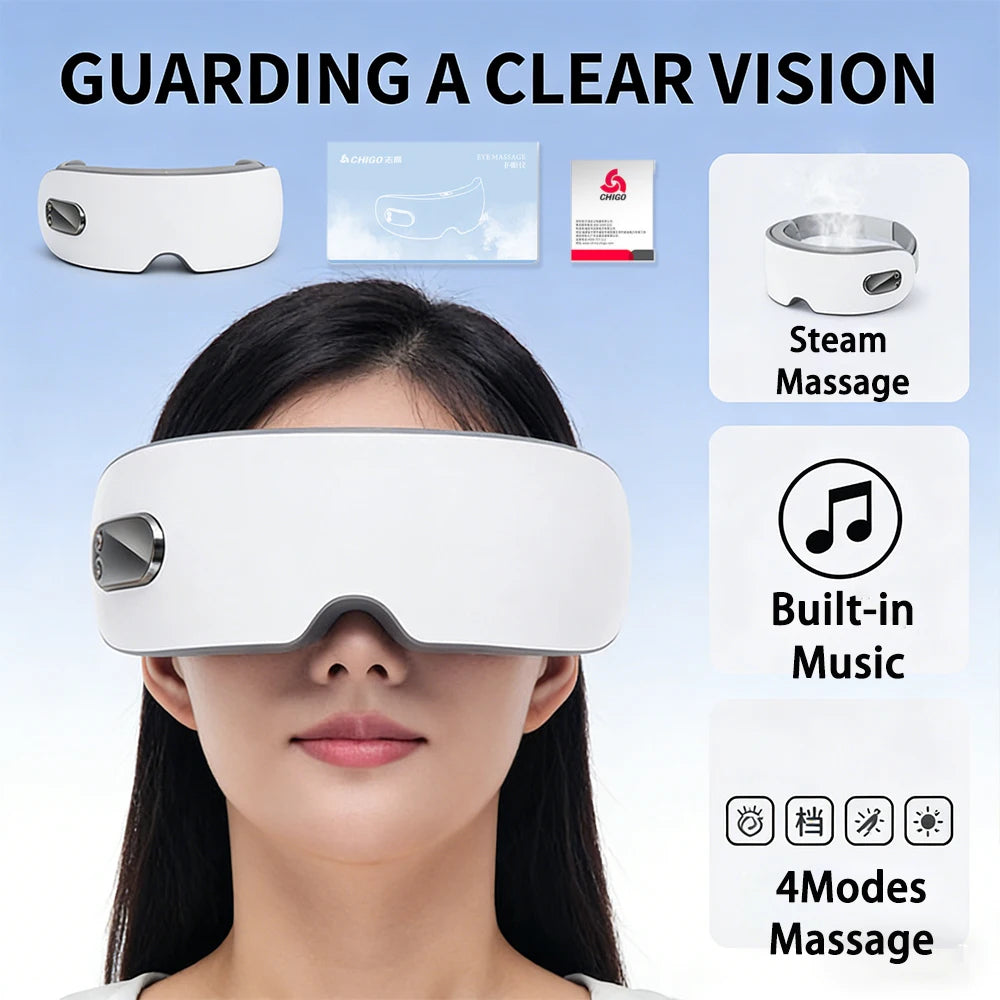 Nebulised Steam Eye Spa Glasses – Warm Mist Acupressure for Dry Eyes & Eye Fatigue