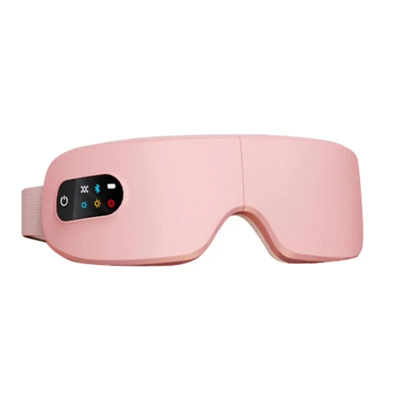 4D Smart Eye Massager – Airbag Vibration, Hot Compress & Bluetooth for Eye Care & Anti-Wrinkle