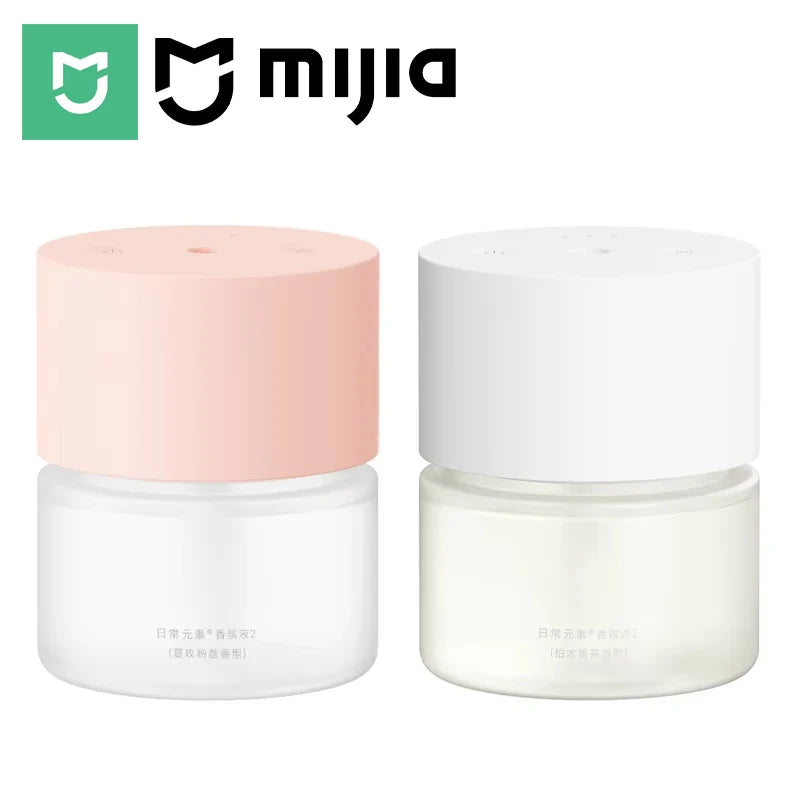 MIJIA Smart Scent Diffuser 2 – Sealed Bottle, Wood Tea & Lychee Scents, 135ml, 60 Days Use