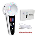 Hot & Cold Cryotherapy Face Massager – Blue Photon Acne Treatment & Skin Lifting
