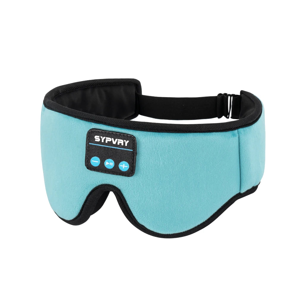 Bluetooth Sleep Eye Mask with Headphones – 3D Adjustable Blindfold for Men & Women