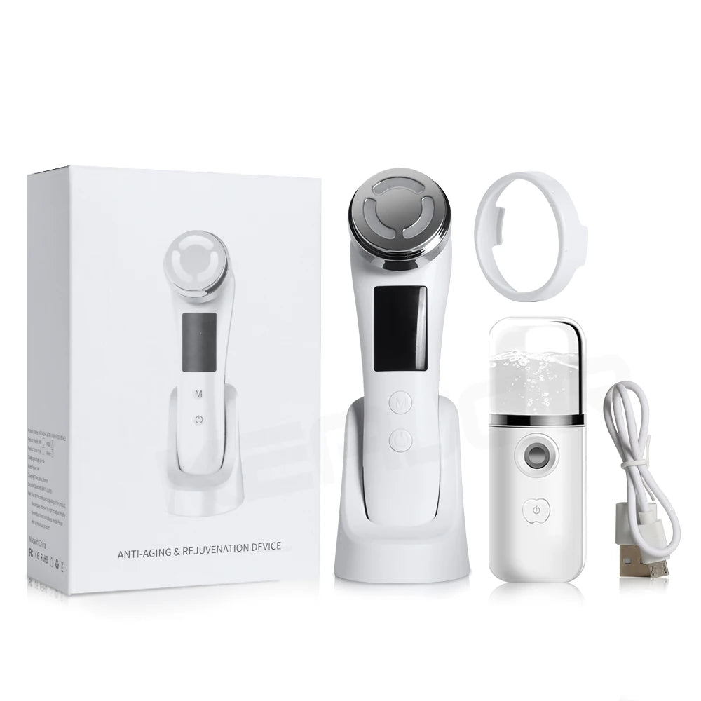 EMS Microcurrent Facial Massager – Anti-Ageing Face Lifting & Skin Tightening Device