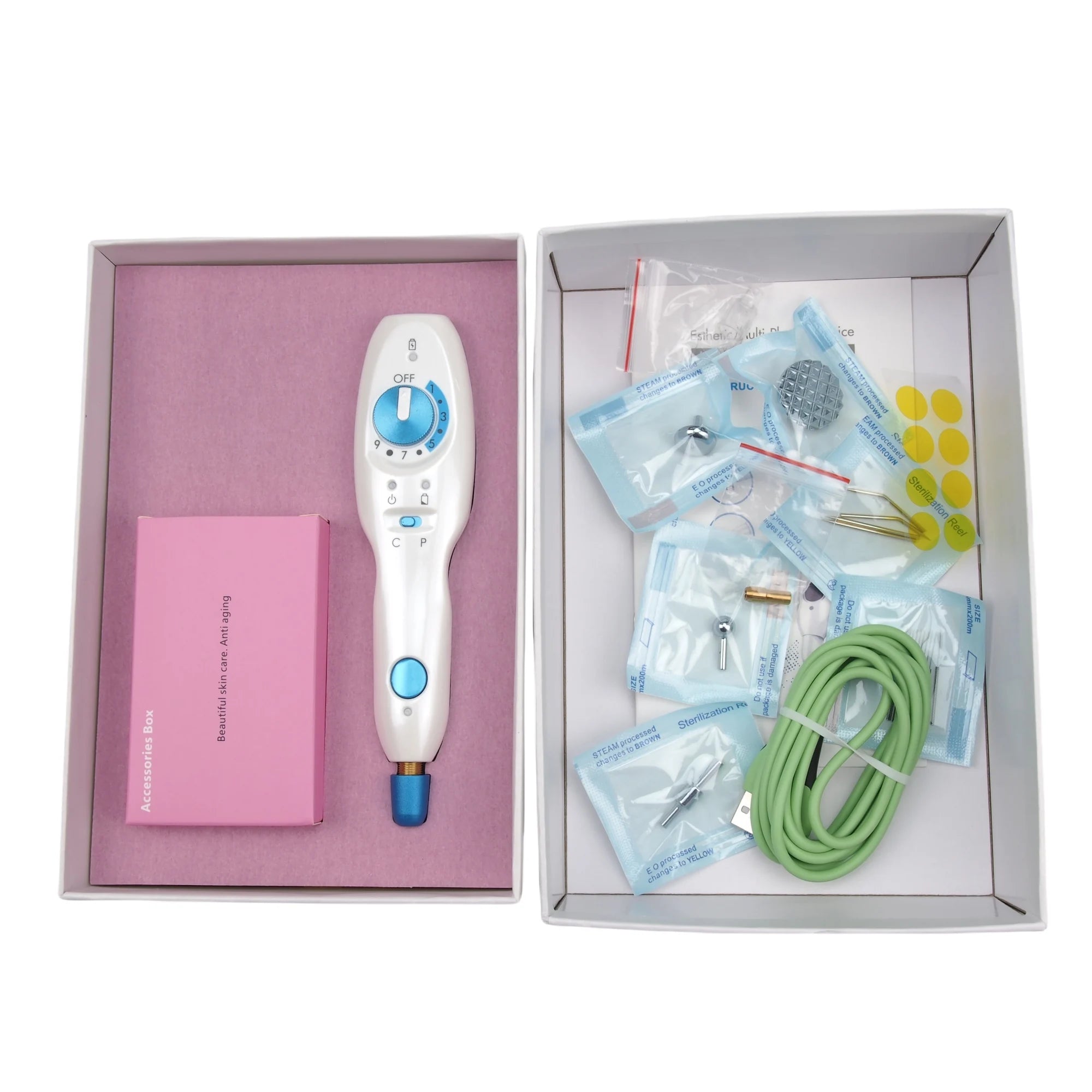 Plamax Cold Plasma Pen – Skin Tag, Wart & Dark Spot Remover with Fibroblast Eyelid Lift