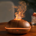Flame Aroma Humidifier – Essential Oil Diffuser with Colourful Flame Effect Lighting