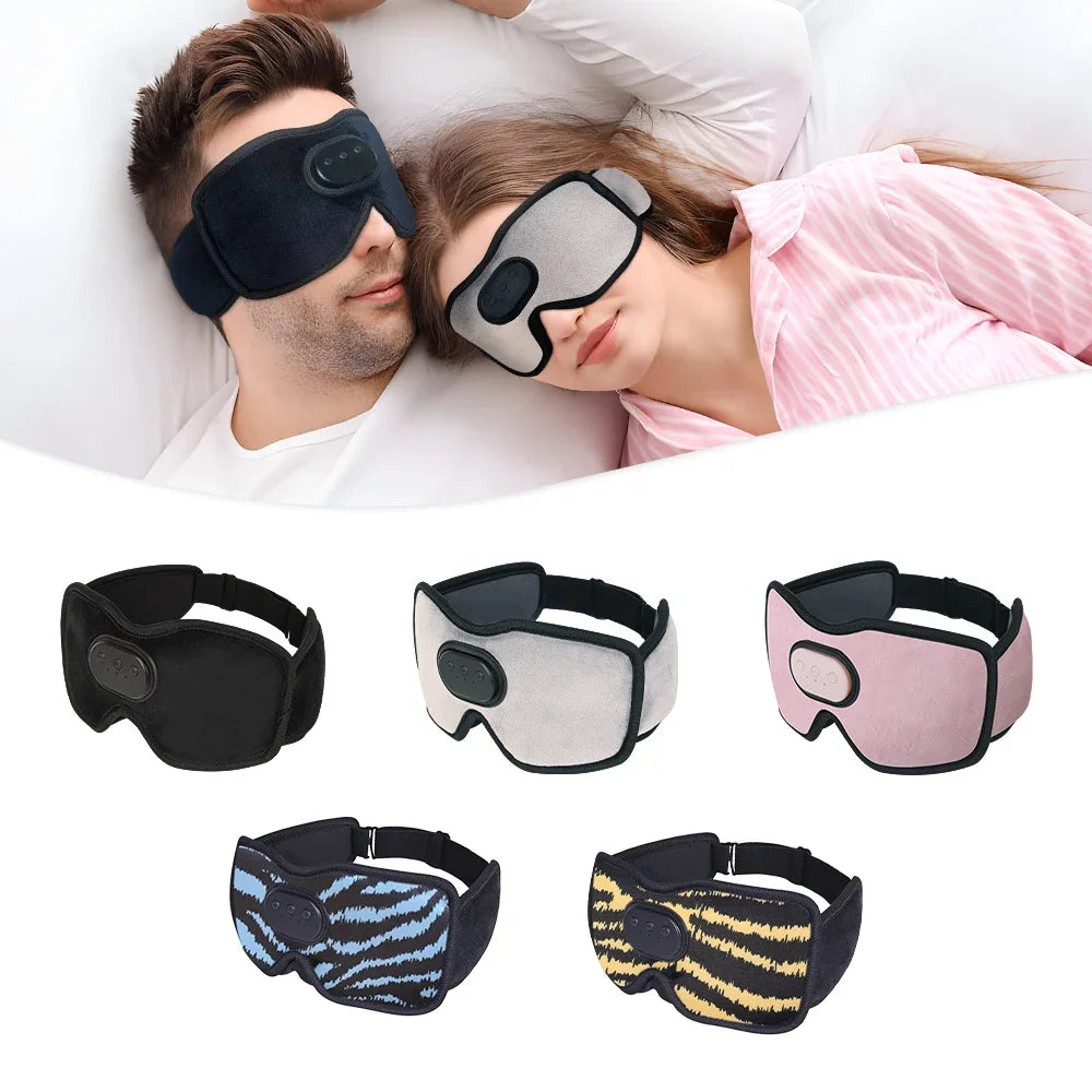 Premium 3D Bluetooth Sleep Eye Mask Headphone – Innovative Sound Sleep Technology
