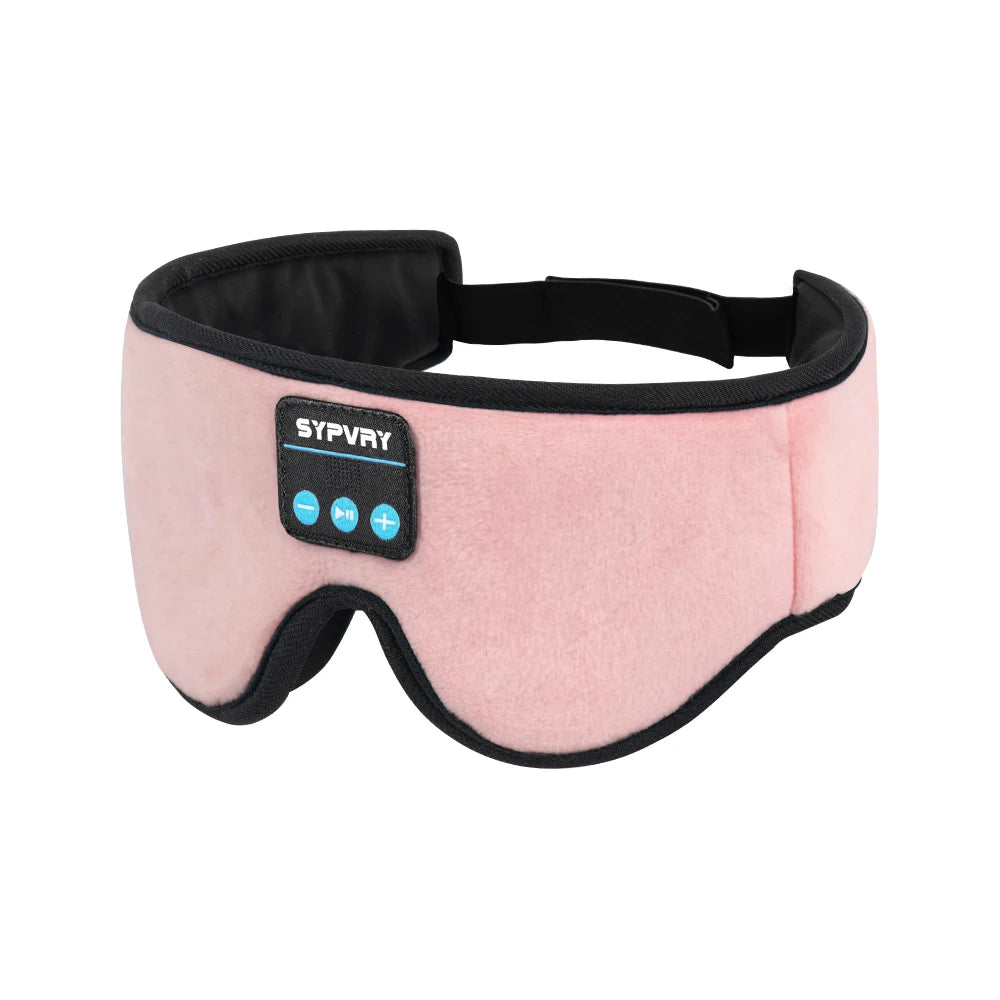 Bluetooth Sleep Eye Mask with Headphones – 3D Adjustable Blindfold for Men & Women