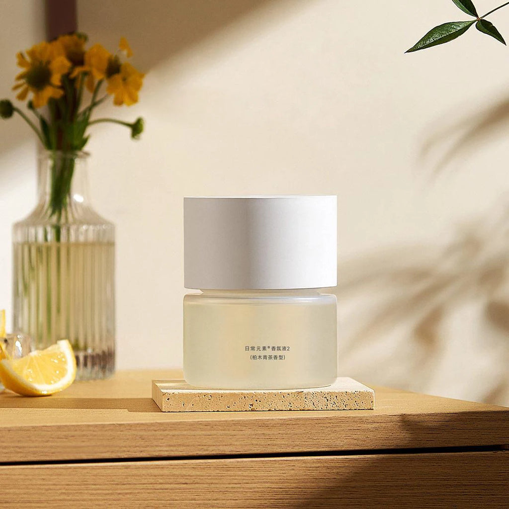 MIJIA Smart Scent Diffuser 2 – Sealed Bottle, Wood Tea & Lychee Scents, 135ml, 60 Days Use