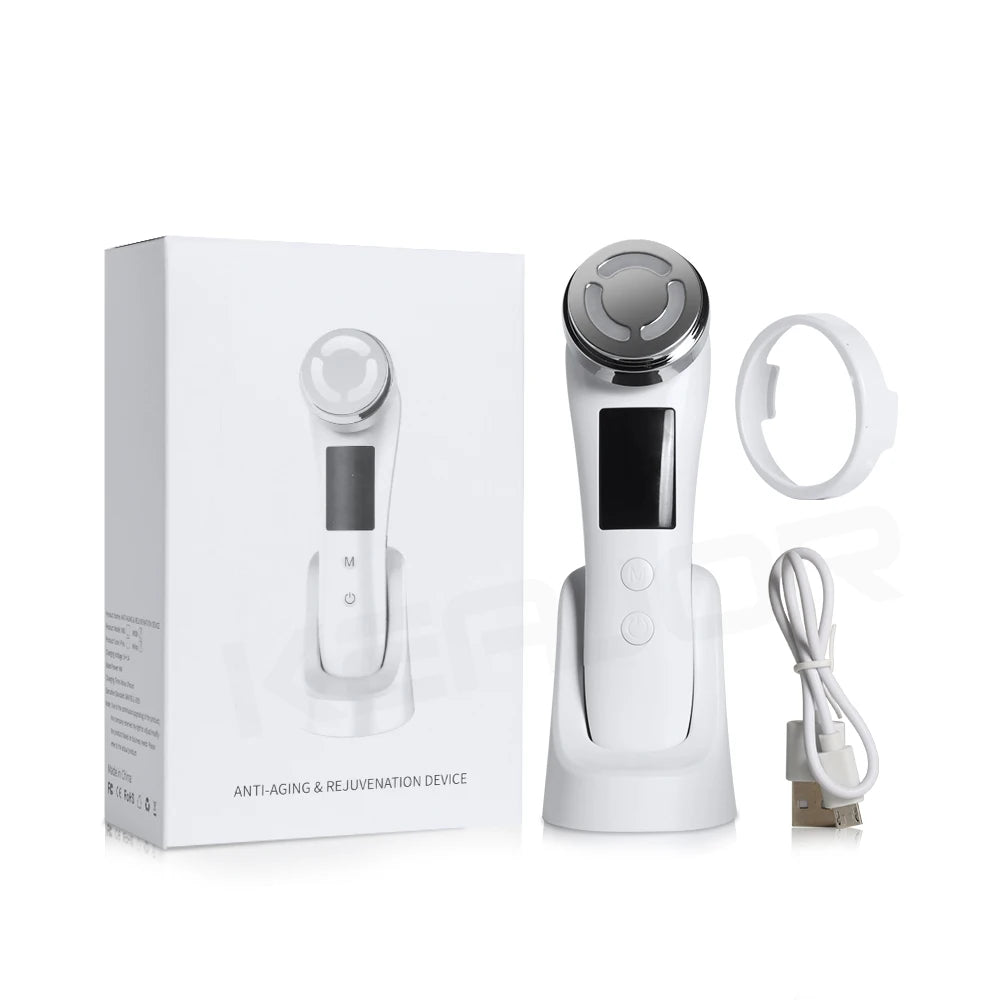 EMS Microcurrent Facial Massager – Anti-Ageing Face Lifting & Skin Tightening Device