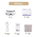 Smart Foldable Eye Massager – Kneading, Vibration, Airbag & Bluetooth Music Eye Care