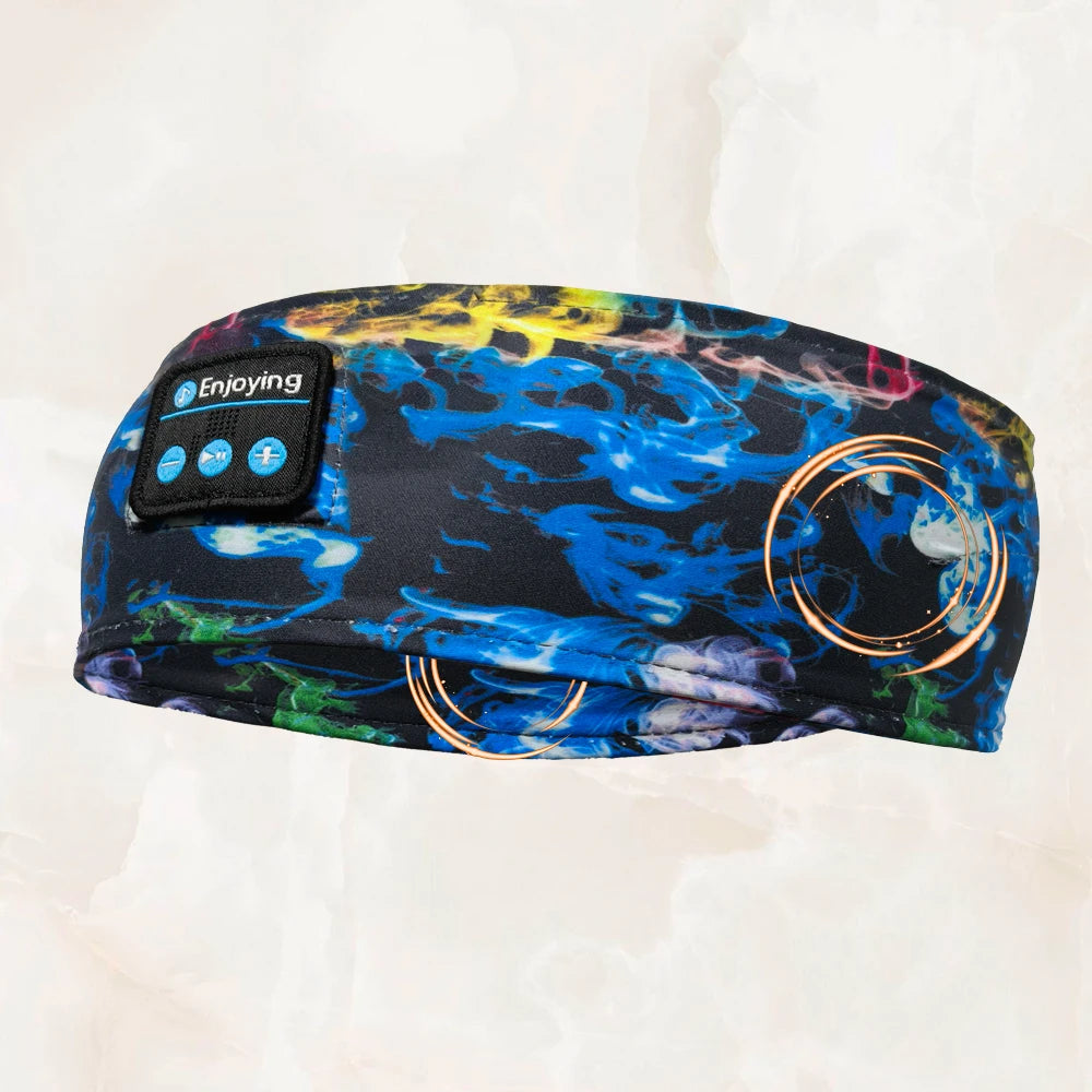 HOMEFISH Bluetooth Sleeping Headband – Wireless Earphones & Eye Mask for Better Sleep