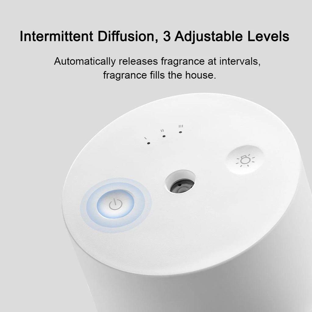 MIJIA Smart Scent Diffuser 2 – Sealed Bottle, Wood Tea & Lychee Scents, 135ml, 60 Days Use