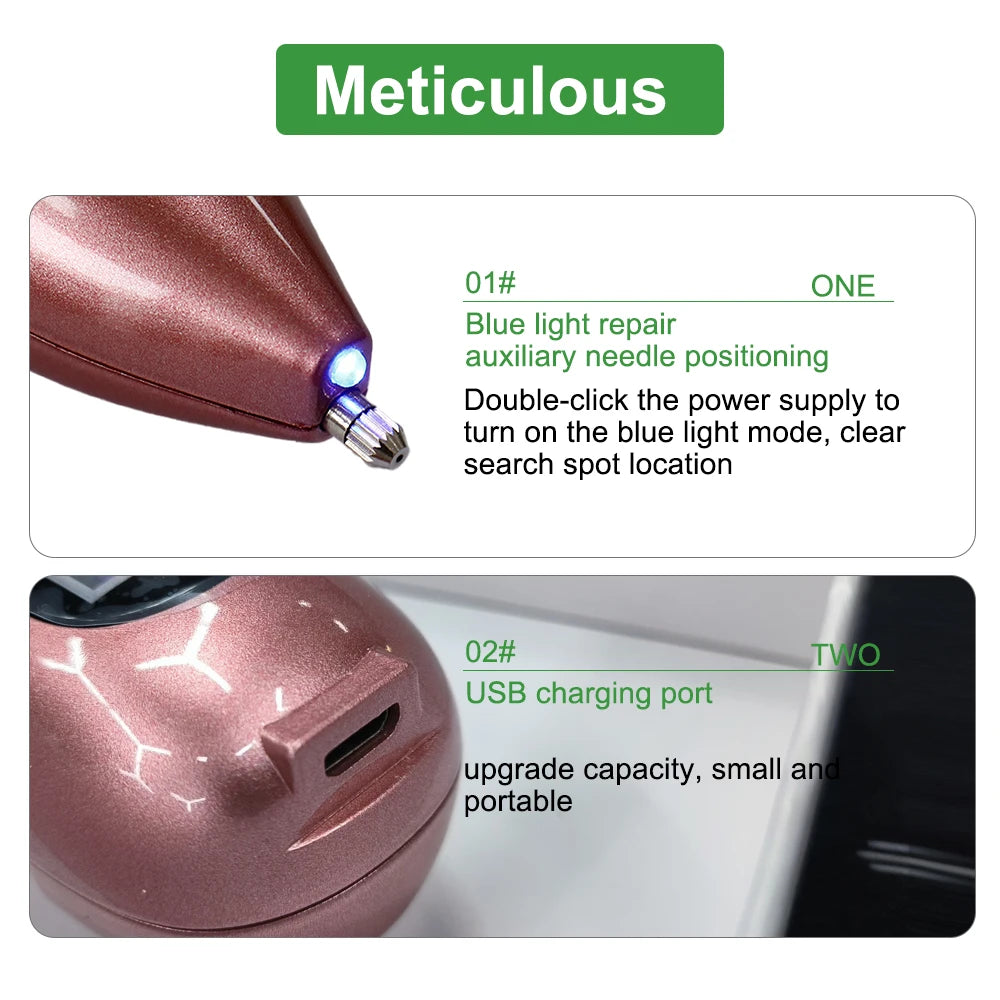 Plasma Pen Skin Tag & Wart Remover – LCD 9-Level Fibroblast Beauty Device