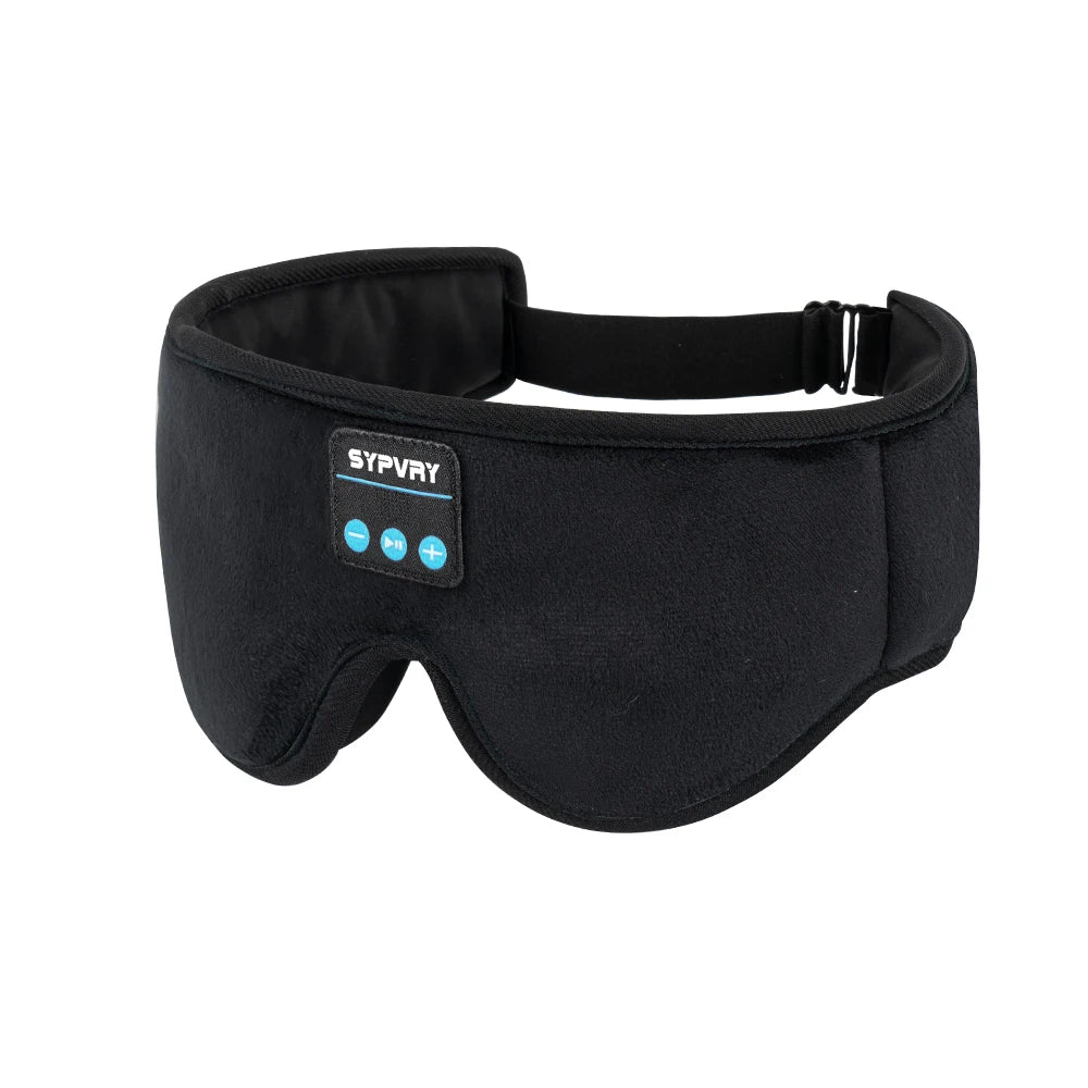 Bluetooth Sleep Eye Mask with Headphones – 3D Adjustable Blindfold for Men & Women