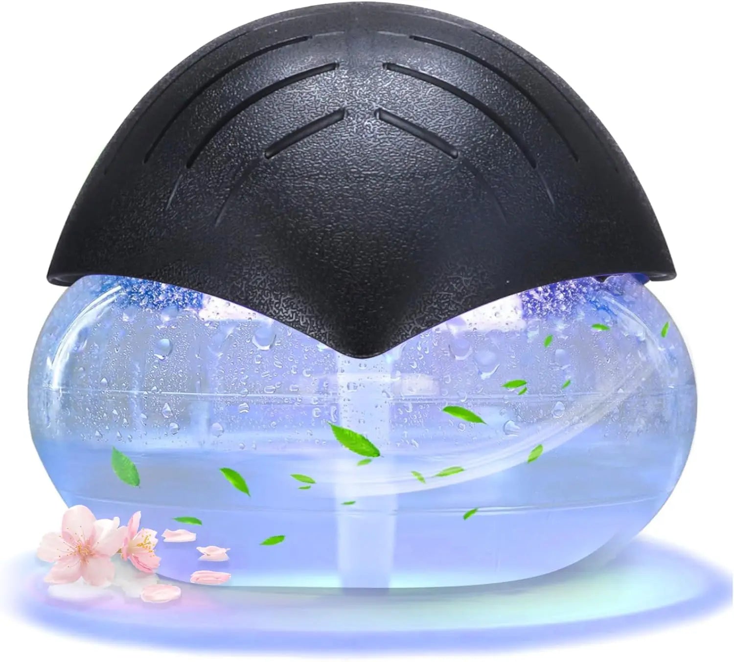 Water-Based Air Purifier & Aroma Diffuser – 7 LED Colour Night Light & Essential Oil