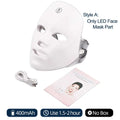 7-Colour LED Face & Neck Mask – Bio-Light Therapy for Skin Tightening, Lifting & Whitening