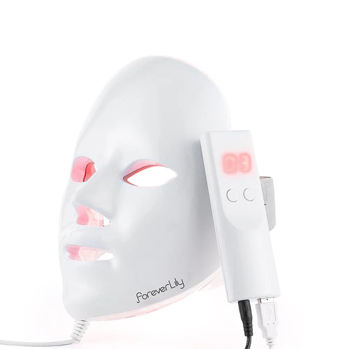 7-Colour LED Facial Mask – Phototherapy for Acne, Whitening & Anti-Wrinkle Skin Care