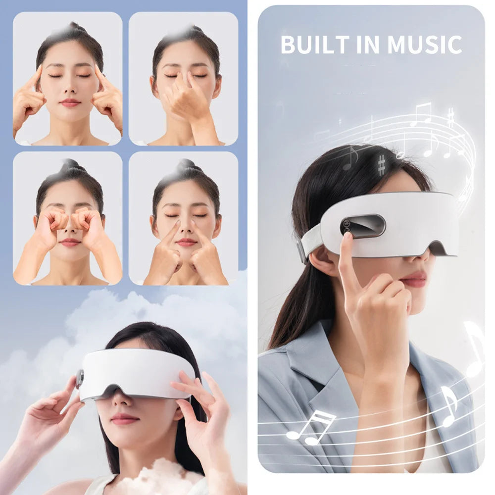Nebulised Steam Eye Spa Glasses – Warm Mist Acupressure for Dry Eyes & Eye Fatigue
