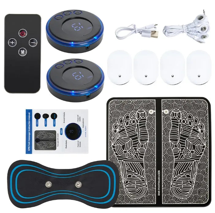 EMS Electric Foot Massager Pad – Relieve Fatigue & Improve Circulation