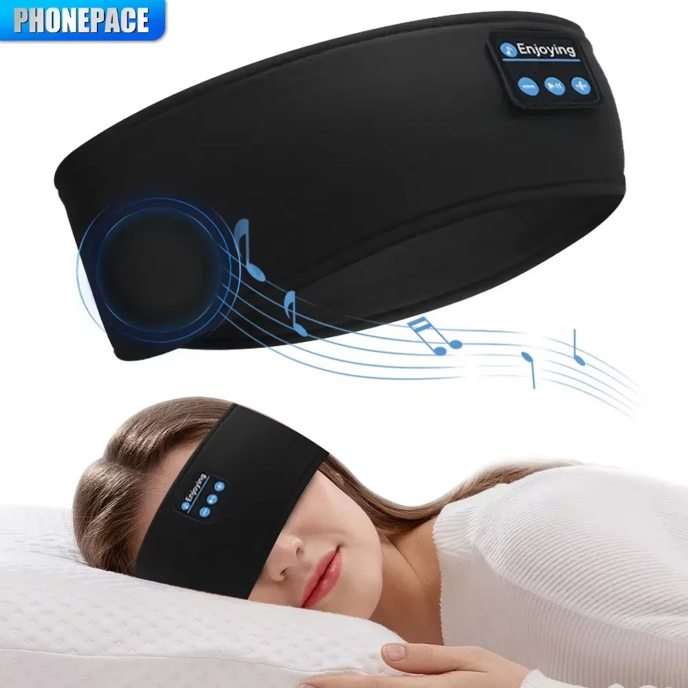 HOMEFISH Bluetooth Sleeping Headband – Wireless Earphones & Eye Mask for Better Sleep