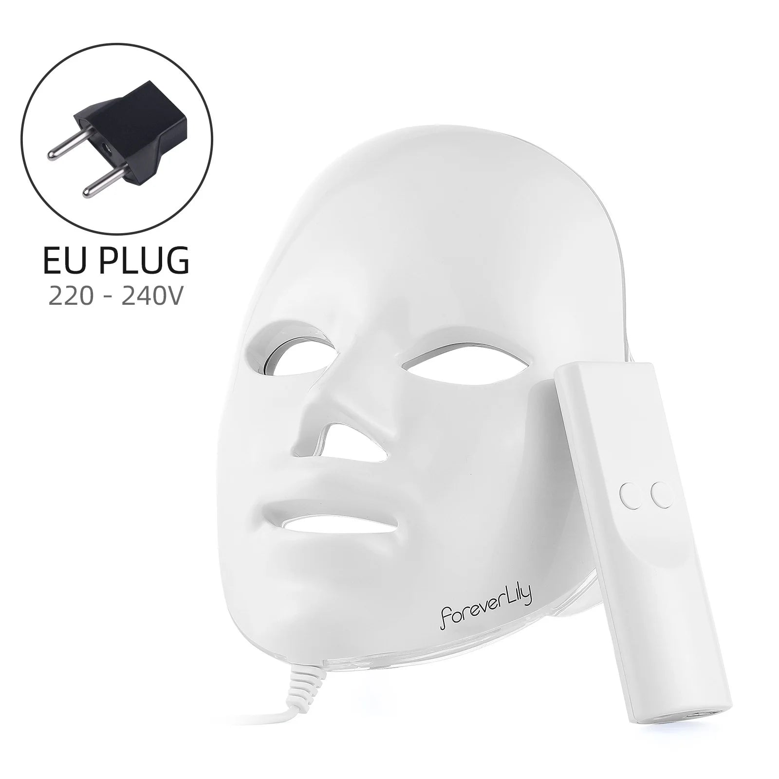 7-Colour LED Facial Mask – Phototherapy for Acne, Whitening & Anti-Wrinkle Skin Care
